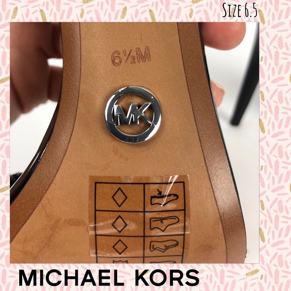 MICHAEL KORS SEQUIN BOW HEEL SANDAL 6.5 BNWOT 🆕 - Picture 5 of 8